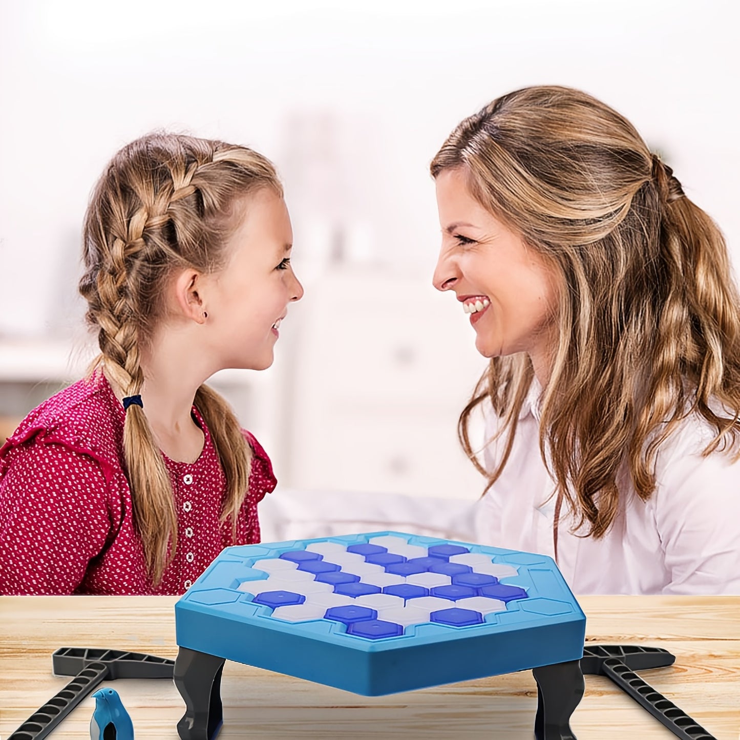 Jucărie cu pinguin care lovește gheața, jucărie Salvați pinguinii, jocuri de familie Joc de societate cu capcană de pinguin, joc interactiv cu pinguin care lovește gheața, salvarea cuburilor de gheață, primul cadou pentru copii