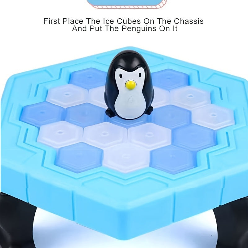 Jucărie cu pinguin care lovește gheața, jucărie Salvați pinguinii, jocuri de familie Joc de societate cu capcană de pinguin, joc interactiv cu pinguin care lovește gheața, salvarea cuburilor de gheață, primul cadou pentru copii