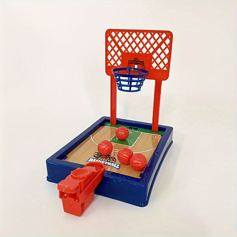 Interactive Basketball Hoop Finger Shooting Machine - 2 Player Games Table Top Board For Kids Party Fun Halloween Christmas Gift