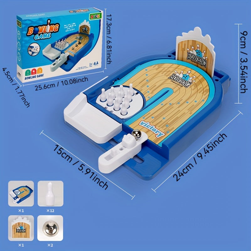 Interactive Family Game Console - Dual-Player Basketball, Soccer & Bowling Competition - Perfect for Parent-Youngsters Bonding - Ideal Gift for Christmas, Halloween, Thanksgiving & Birthdays, Games for Family