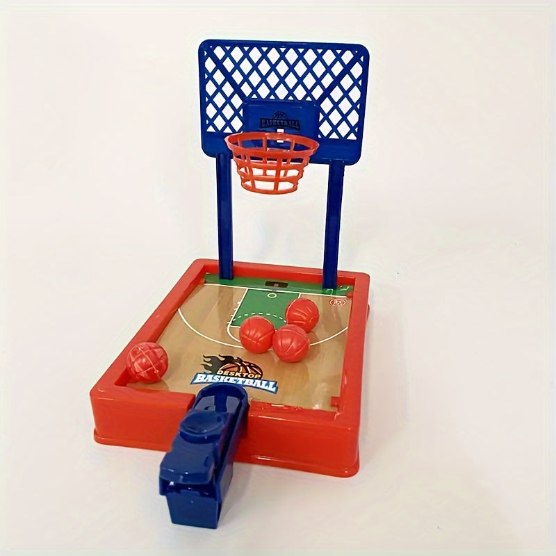 Interactive Basketball Hoop Finger Shooting Machine - 2 Player Games Table Top Board For Kids Party Fun Halloween Christmas Gift