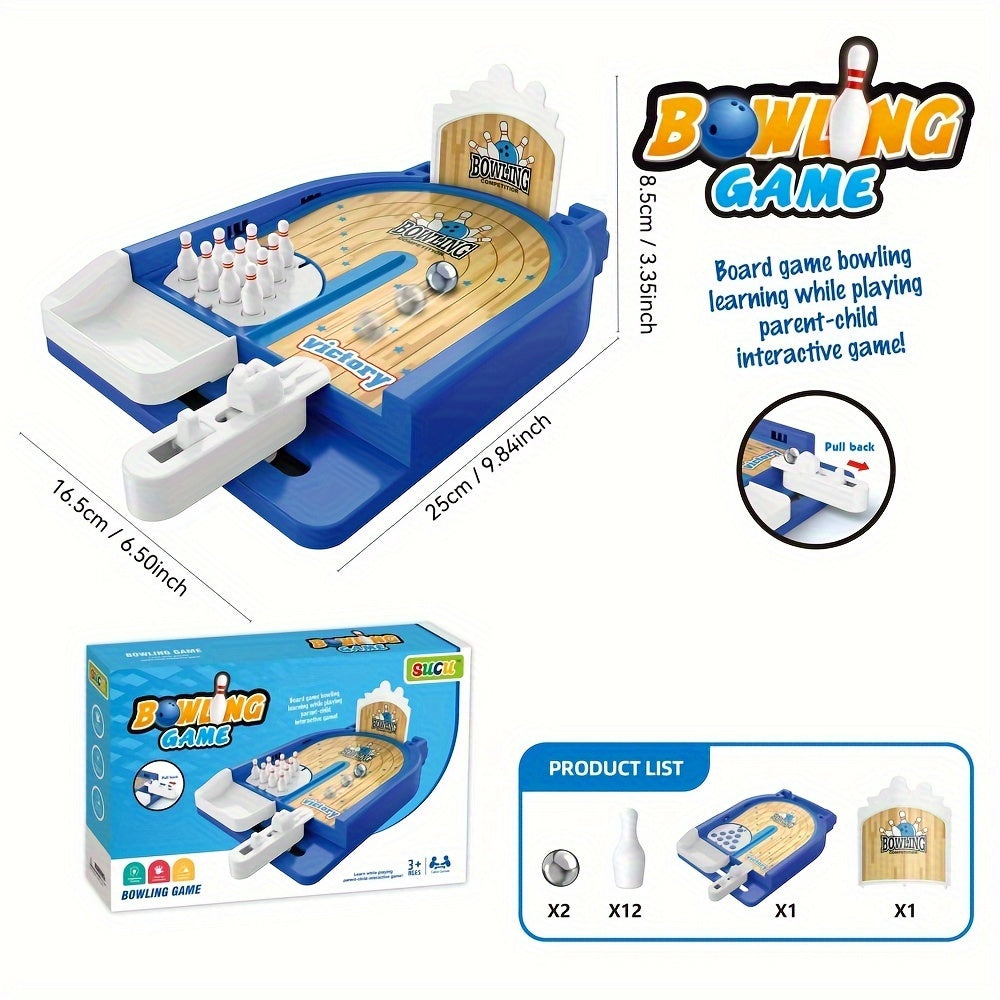 Interactive Family Game Console - Dual-Player Basketball, Soccer & Bowling Competition - Perfect for Parent-Youngsters Bonding - Ideal Gift for Christmas, Halloween, Thanksgiving & Birthdays, Games for Family