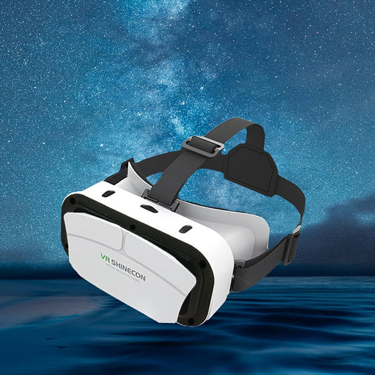 Upgraded VR Headset For Cellphone, Virtual Reality 3D Glasses Headset, Compatible 11.94-17.78 Cm IPhone Or Android With Controller, For Mobile Games & Movies Compatible IOS, Android, Gift For Your Friends!!