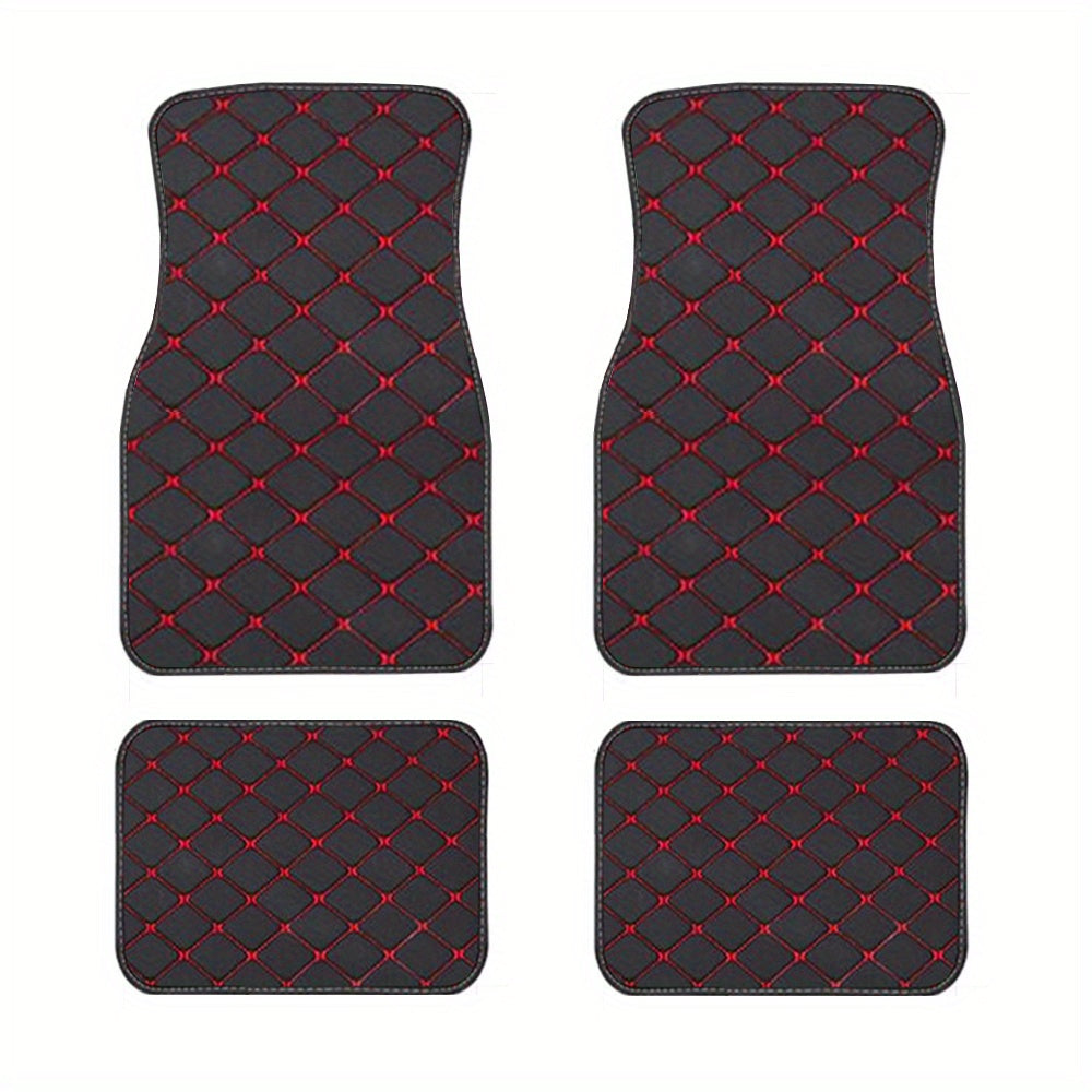 4 buc covorașe auto universale impermeabile față spate set complet covoare auto din piele ecologică accesorii covor auto interior