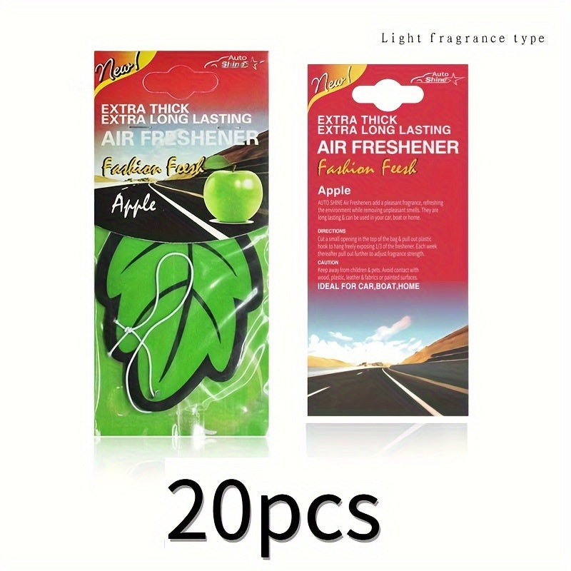 3-60 buc odorizante auto, parfum natural, hârtie de ceai, agățat auto, parfum de vanilie, formă de frunze, accesorii interioare auto, cadou de Crăciun