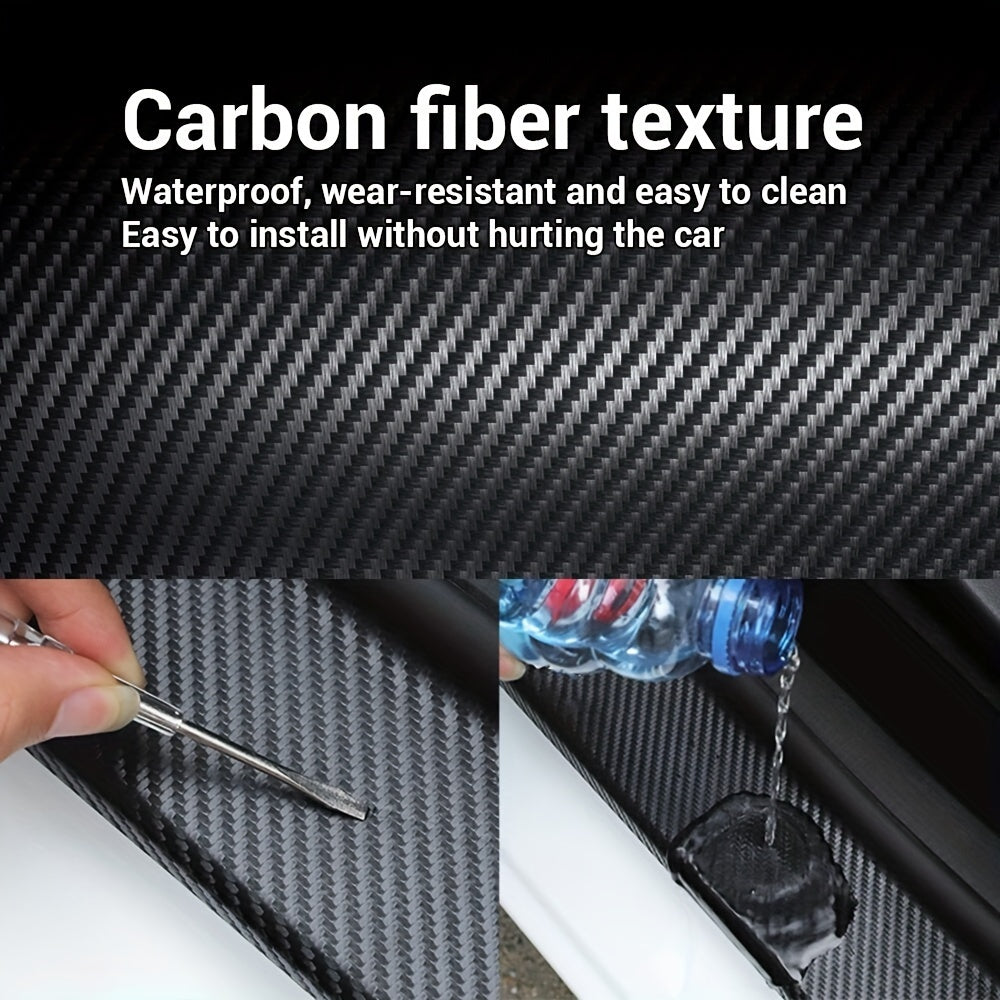 Autocolante auto decorative, autocolante din fibră de carbon pentru caroserie, autocolante stereo impermeabile multifuncționale