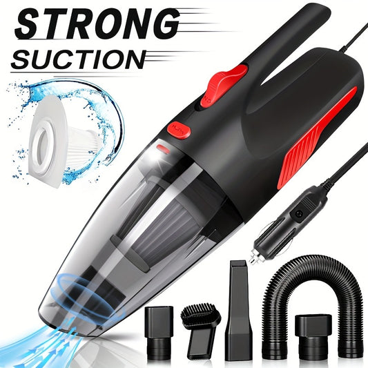 Mini aspirator auto puternic - Scapă de praf și menține interiorul mașinii curat!