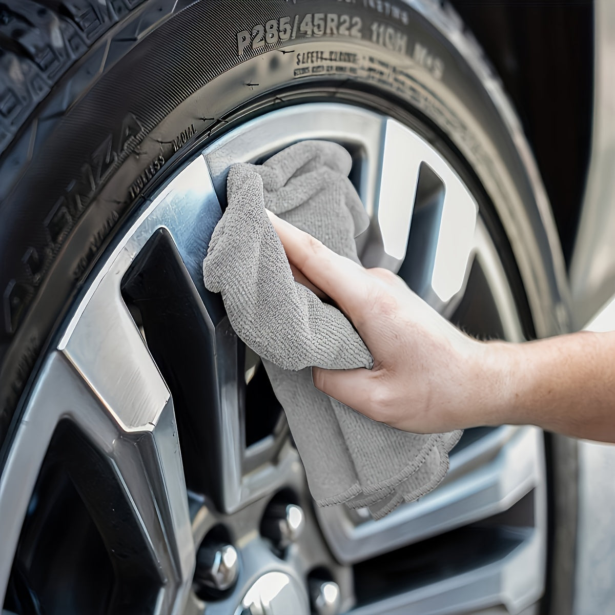 Set de prosoape auto din microfibră, absorbante și cu uscare rapidă