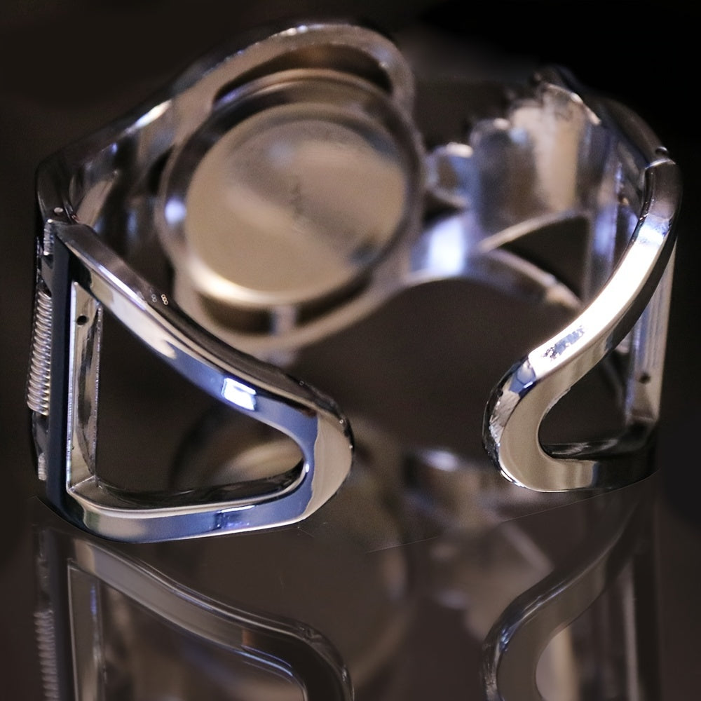 Damenarmbanduhr, kreativ geformte Luxus-Freizeituhr, ausgefallene Damenuhren, Schmuck, anspruchsvolle und stilvolle Damenuhr, einzigartige Damenuhren