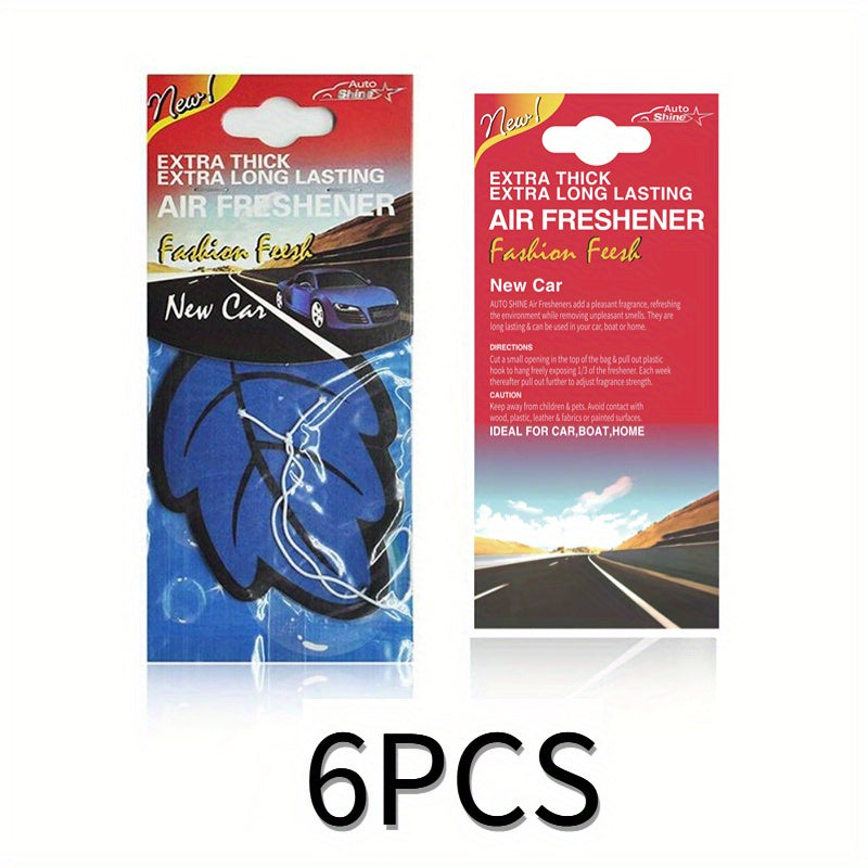3-60 buc odorizante auto, parfum natural, hârtie de ceai, agățat auto, parfum de vanilie, formă de frunze, accesorii interioare auto, cadou de Crăciun