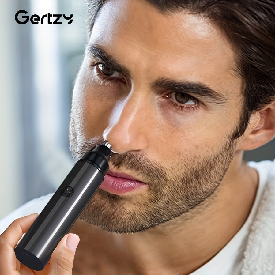 GERTZY Ear And Nose Hair Trimmer For Men Rechargeable - USB Electric Nose Hair Trimmer For Women - Painless Eyebrow Facial Hair Removal Nose Clipper