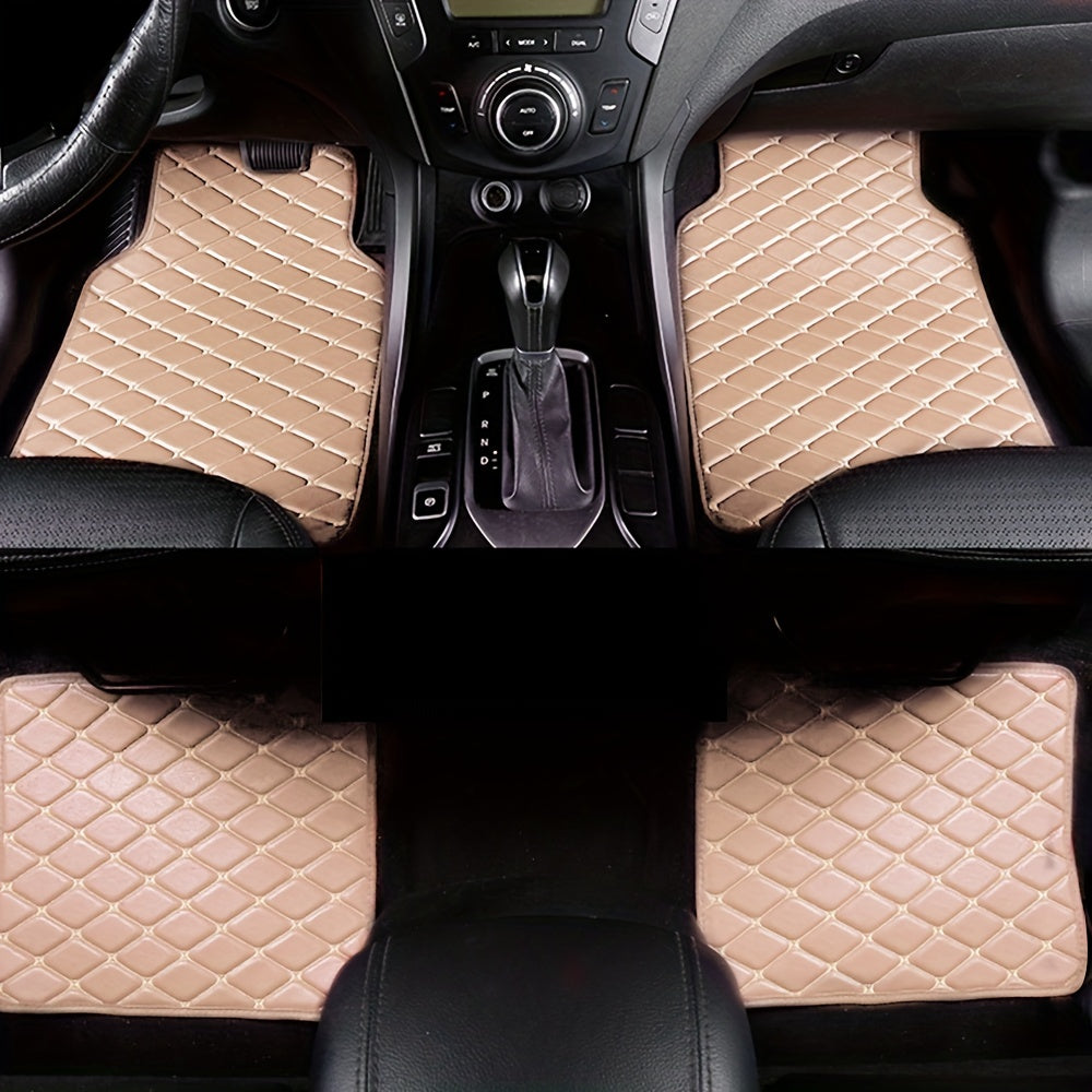 4 buc covorașe auto universale impermeabile față spate set complet covoare auto din piele ecologică accesorii covor auto interior
