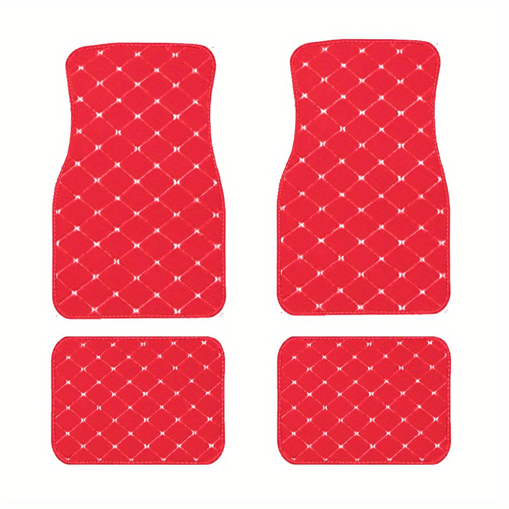 4 buc covorașe auto universale impermeabile față spate set complet covoare auto din piele ecologică accesorii covor auto interior