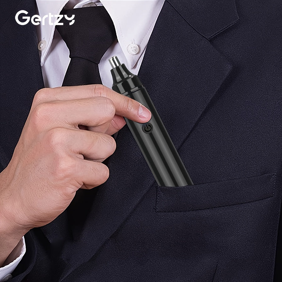 GERTZY Ear And Nose Hair Trimmer For Men Rechargeable - USB Electric Nose Hair Trimmer For Women - Painless Eyebrow Facial Hair Removal Nose Clipper